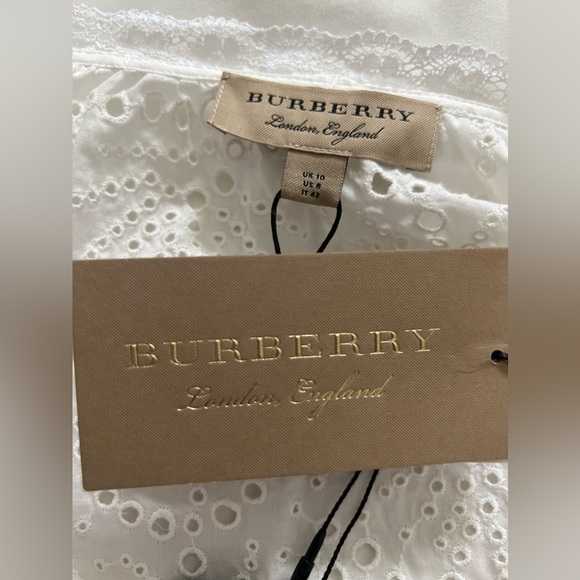 Burberry Eyelet Blouse - Picture 2 of 6
